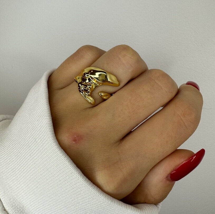 Moon Style Ring