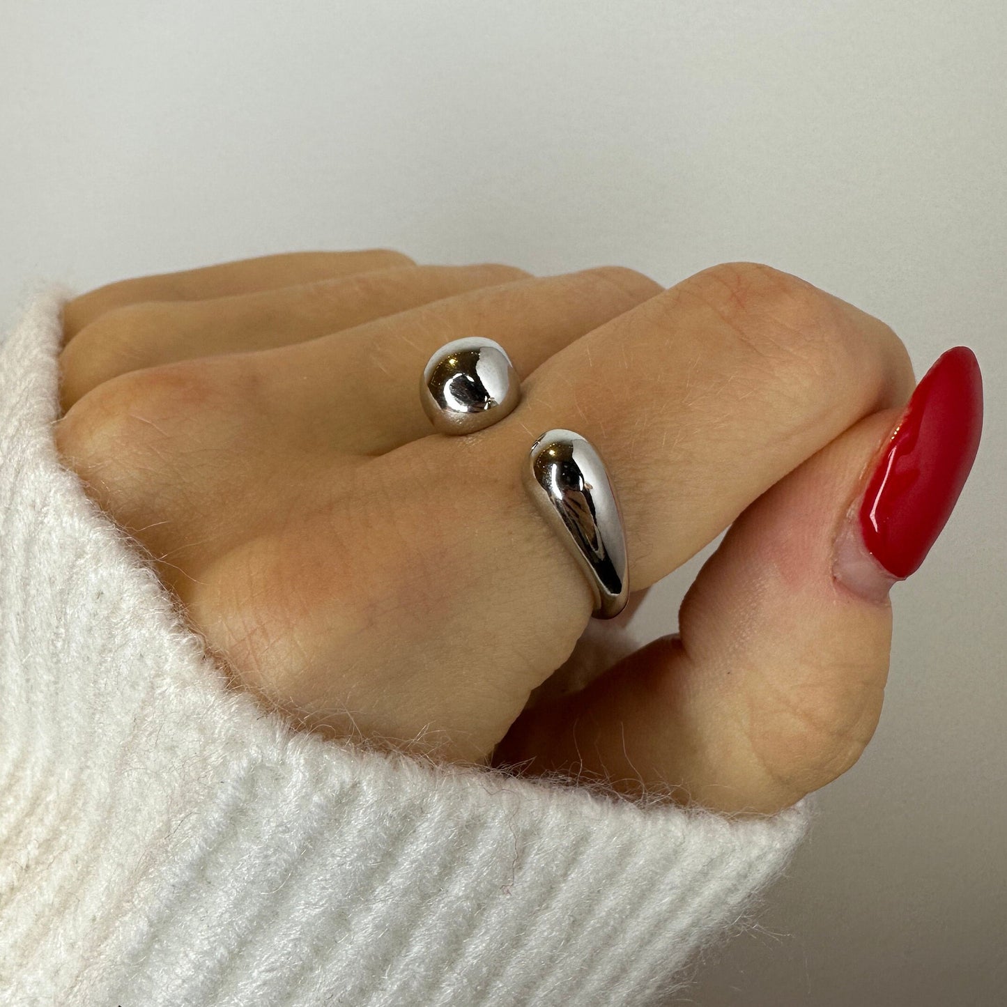 Zoe Silver Rings Set