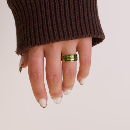 18k Gold Band Ring
