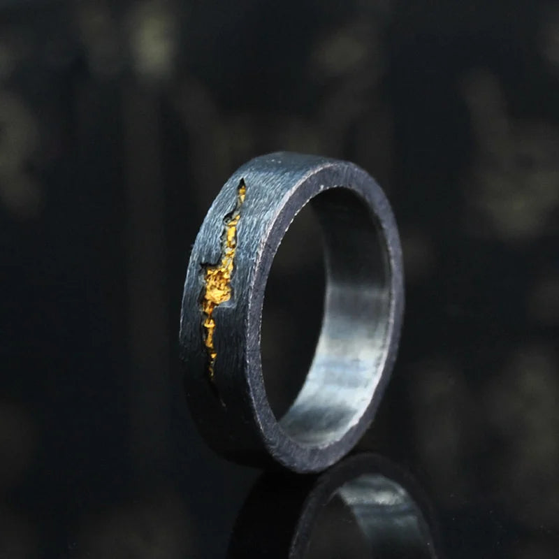 Mens Lava Mens Ring