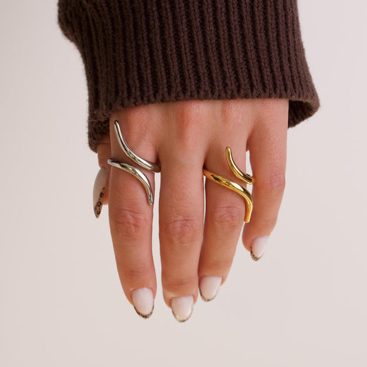 Sharp Tale Twisted Rings