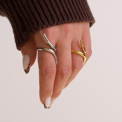 Sharp Tale Twisted Rings