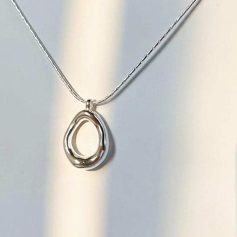 Irregular Yves Silver Necklace