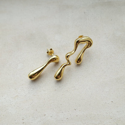 Larger Gold earrings