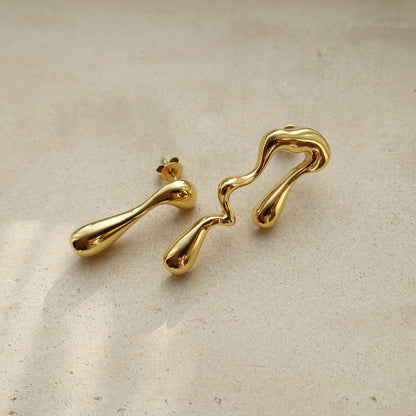 Larger Gold earrings