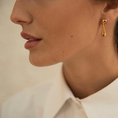 Larger Gold earrings