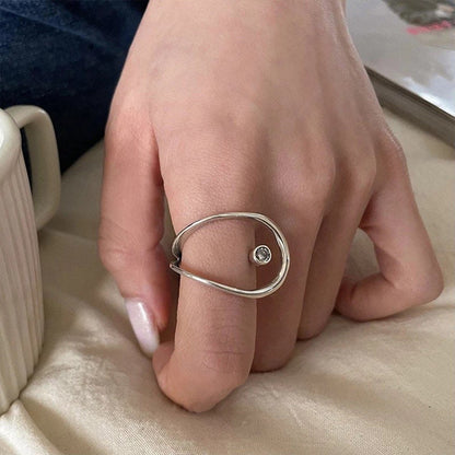 Adjustable Silver Ring