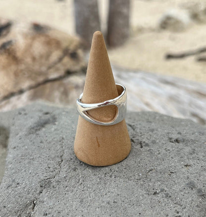 Hallow Silver Ring