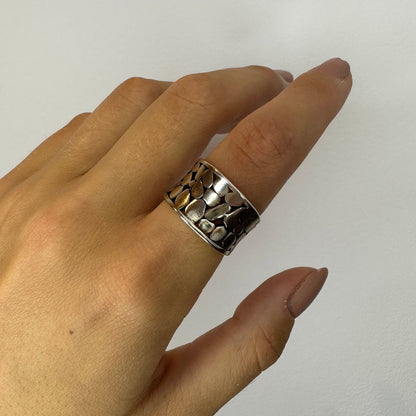 Adjustable Evelyn Silver Ring